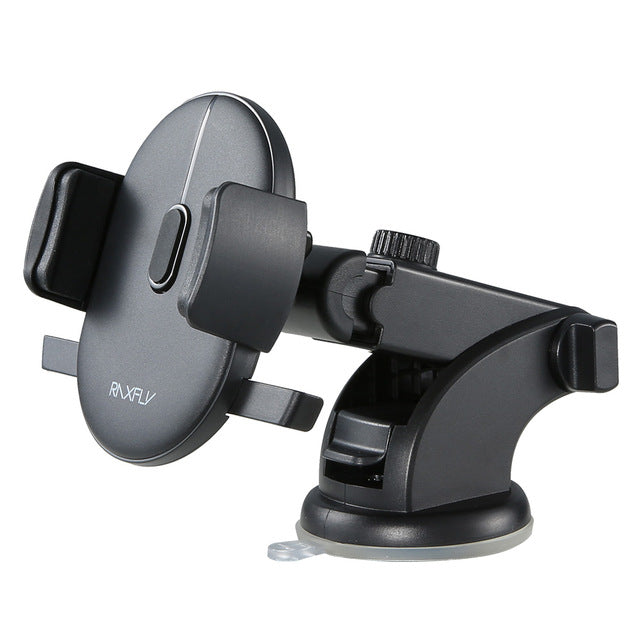 KZ Telescopic Dash Mount with the phone cradle open