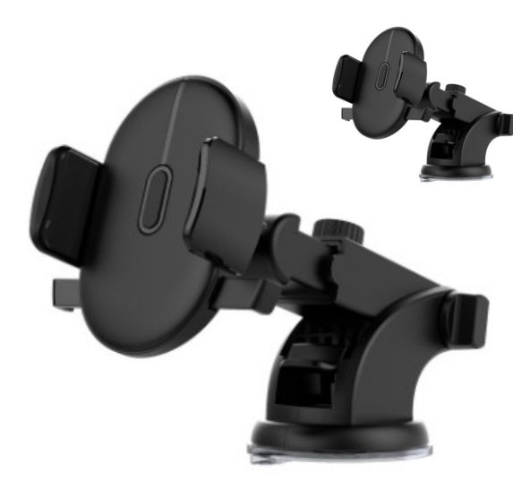 Two black KZ Telescopic Dash Mounts, the 2-pack