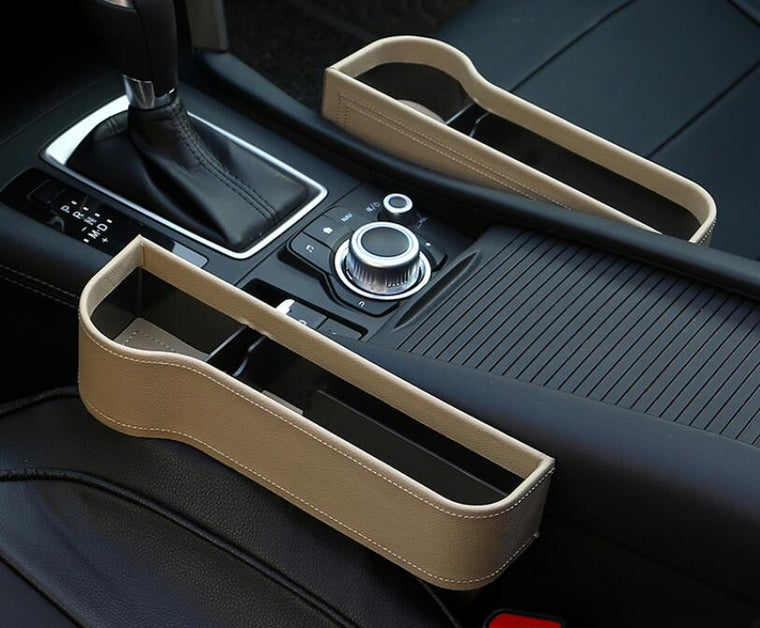 KZ Seat Gap Filler – PU Leather Console Side Organiser