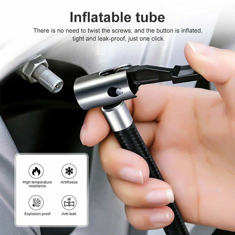 KZ Digital Tire Inflator, portable 12V car air compressor – photo 3