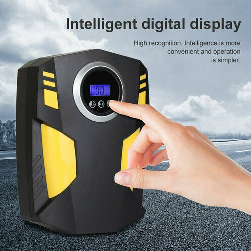 KZ Digital Tire Inflator, portable 12V car air compressor – photo 2